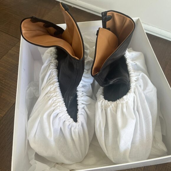 Maison Margiela Black Tabi Ankle Boots Size: 39 - Picture 5 of 6